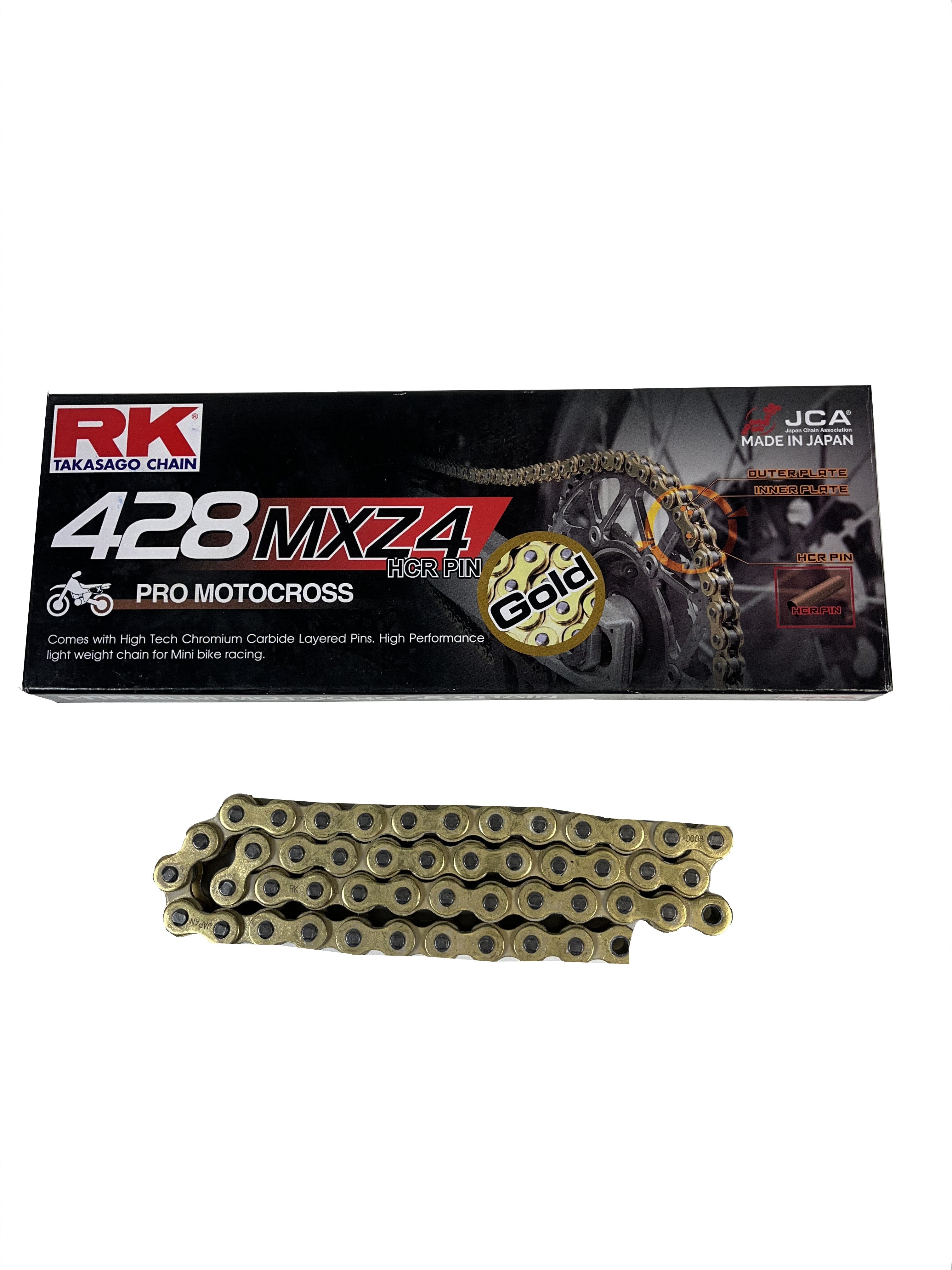 Chain 12.7 RK 428 MXZ-BD (box of 48 to 58)