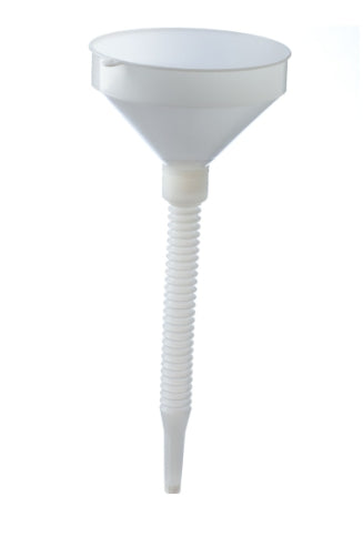 Funnel with flexible spout and lid KARTECH