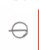 Epingle circulaire d'entretoise de frein