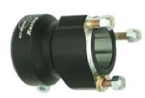Short anodized aluminum rear hub 50mm X 75 to 80mm