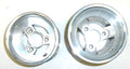 Front wheel with hub or rear alloy spoked wheel DS