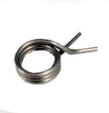 Gear selector shaft return spring