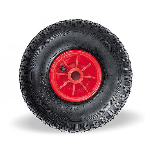 Roue nylon gonflable avec roulements