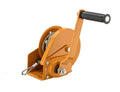 Self-braking hand winch for MECATEKNIK trolley