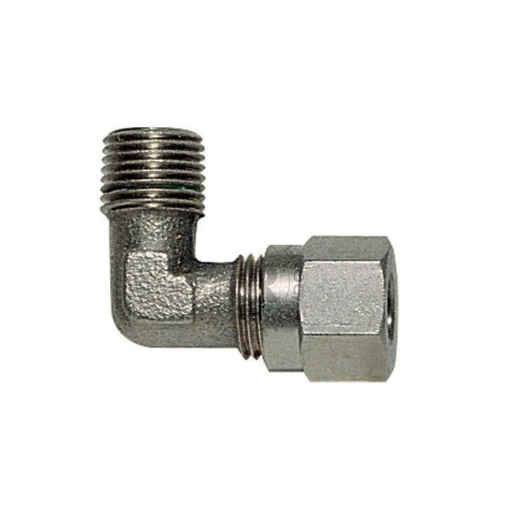 L-shaped brake fitting